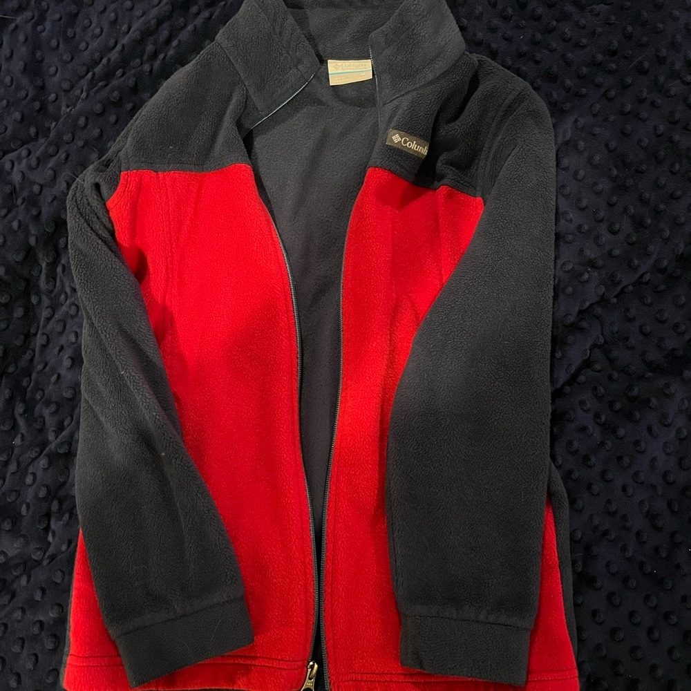 Columbia Kids Red and Black Jacket